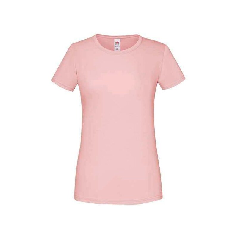 Icon Women's Powder T-shirt in combed cotton Fruit of the Loom