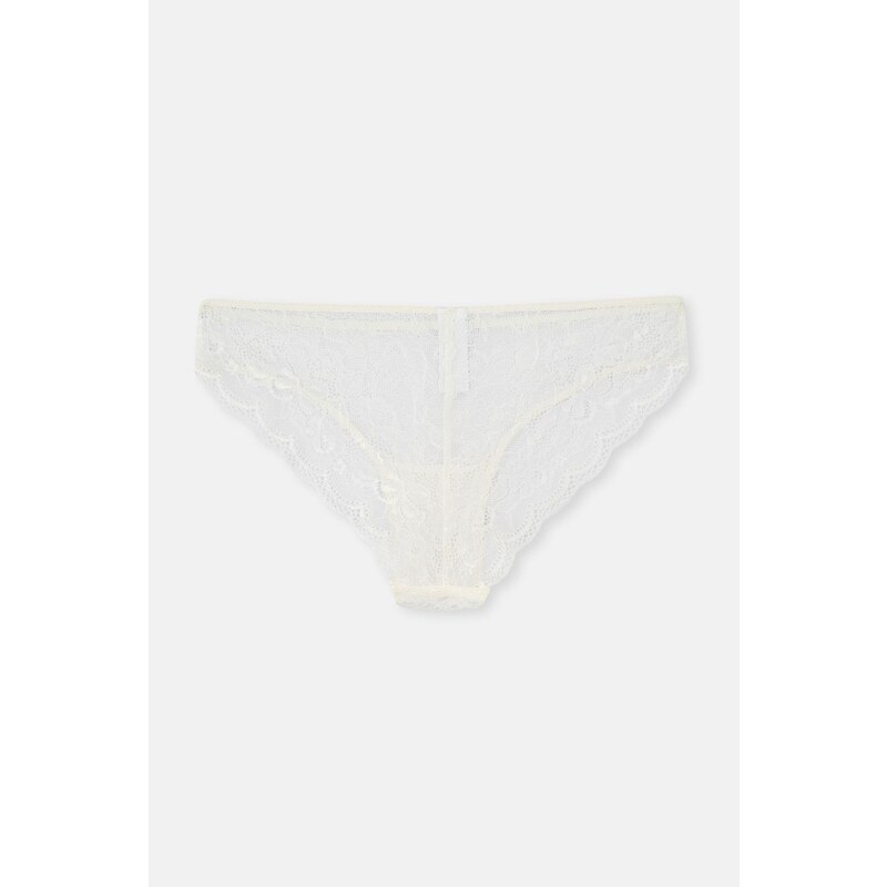 Dagi Ecru Brazillian Panties