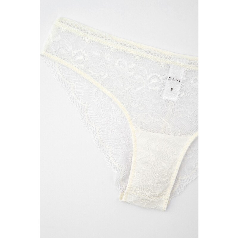 Dagi Ecru Brazillian Panties