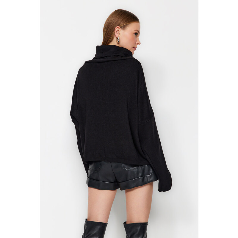 Trendyol Black Knitwear Sweater