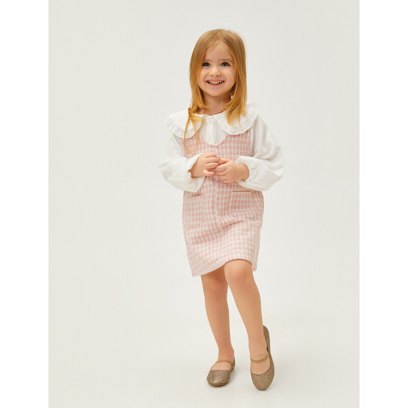 Koton Baby Collar Shirt Frilly Long Sleeve