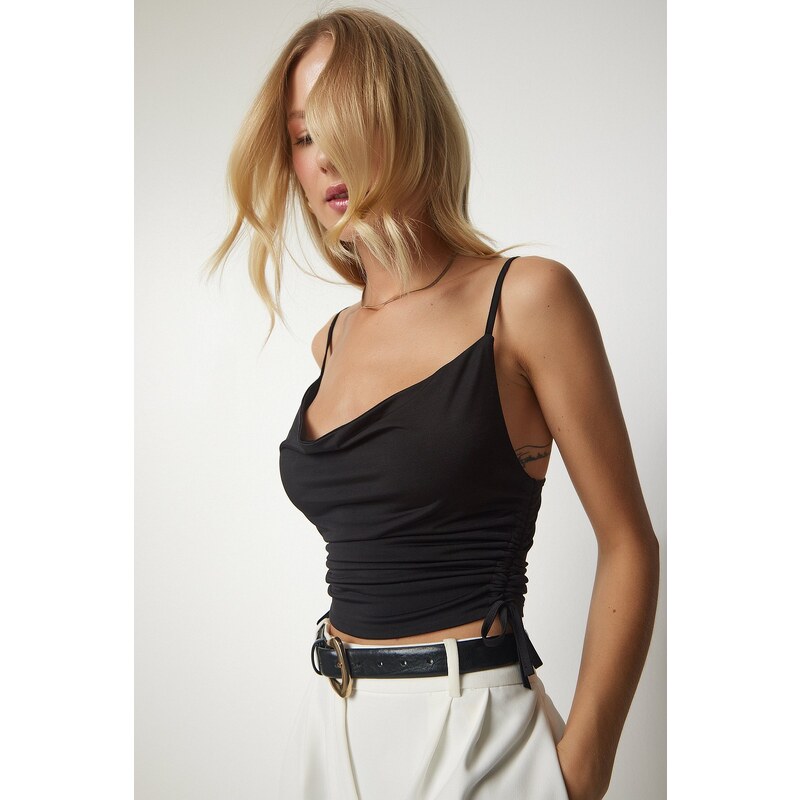 Dámský crop top Happiness İstanbul 115662778