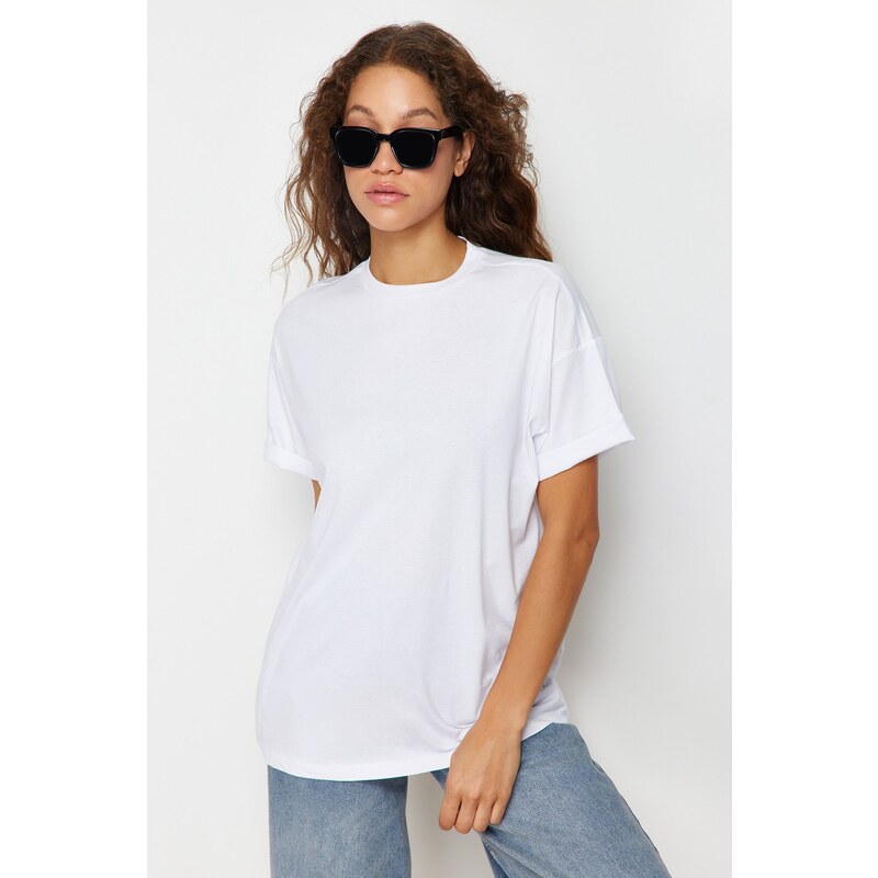 Dámské tričko Trendyol Boyfriend 107257658