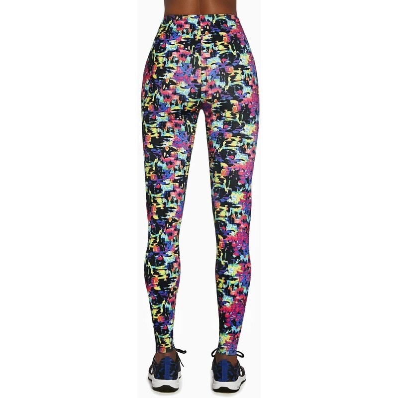 Bas Bleu Sports leggings REVEL 90 shaping the figure with a fashionable print