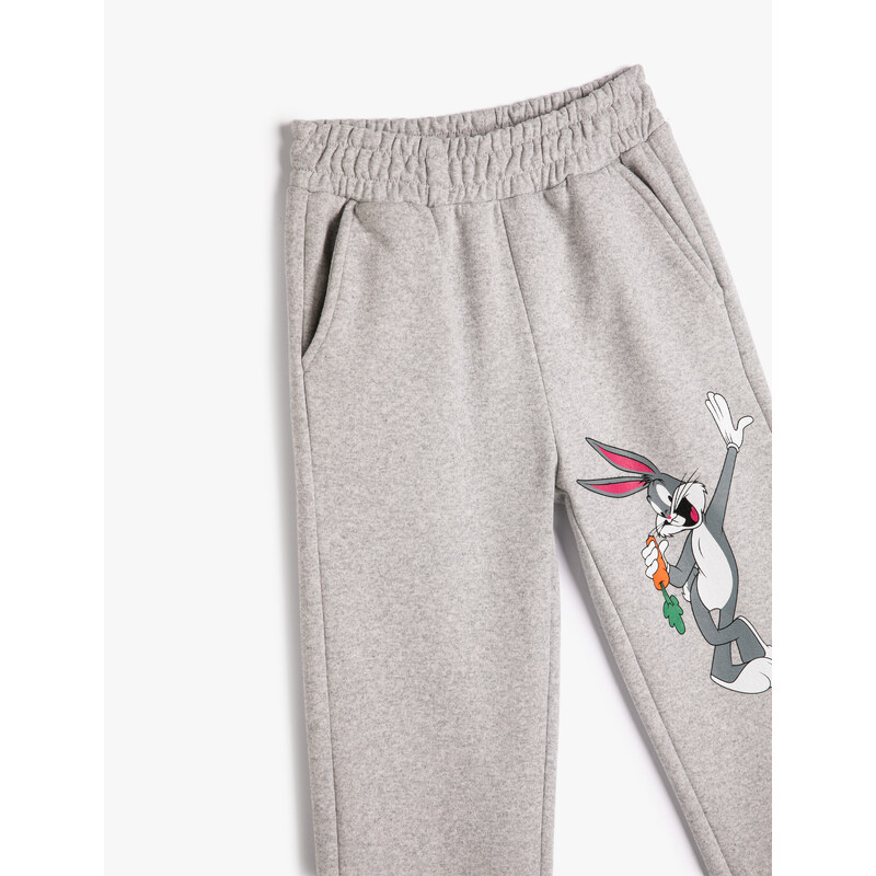 Koton Bugs Bunny and Tweety Jogger Sweatpants With Pocket
