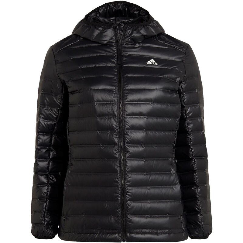 Adidas Varilite Péřová zateplená bunda s kapucí (nadměrná velikost)