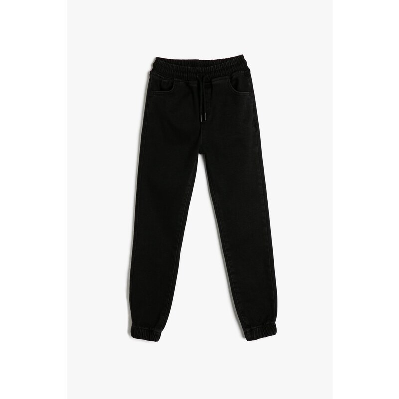 Koton Boys Black Jeans