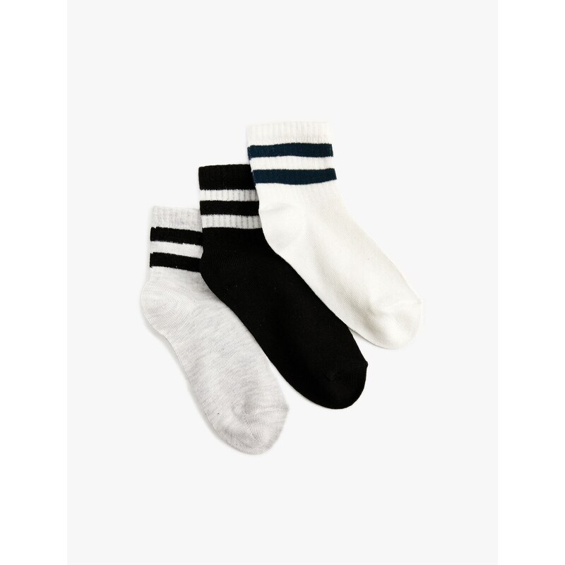 Koton 3 Pack Tennis Socks