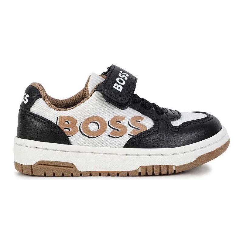 Dětské sneakers boty BOSS černá barva