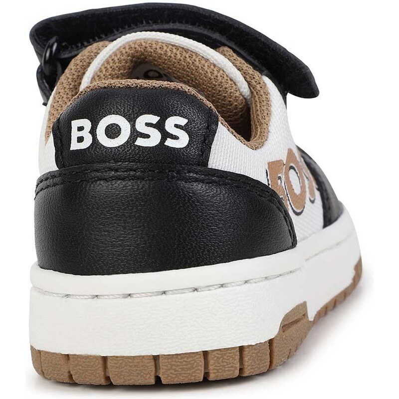 Dětské sneakers boty BOSS černá barva