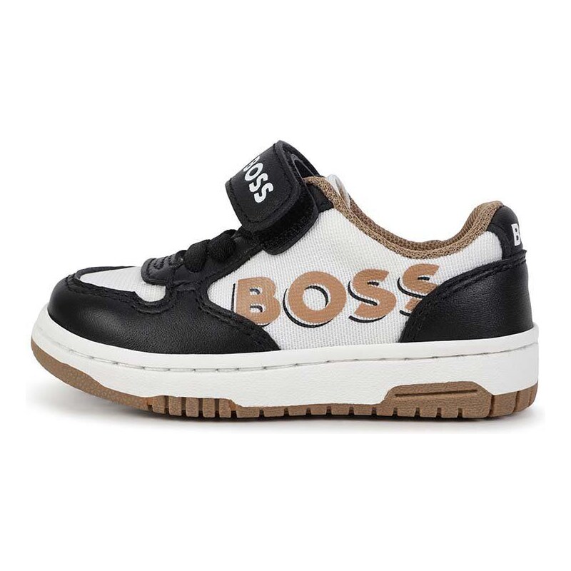 Dětské sneakers boty BOSS černá barva