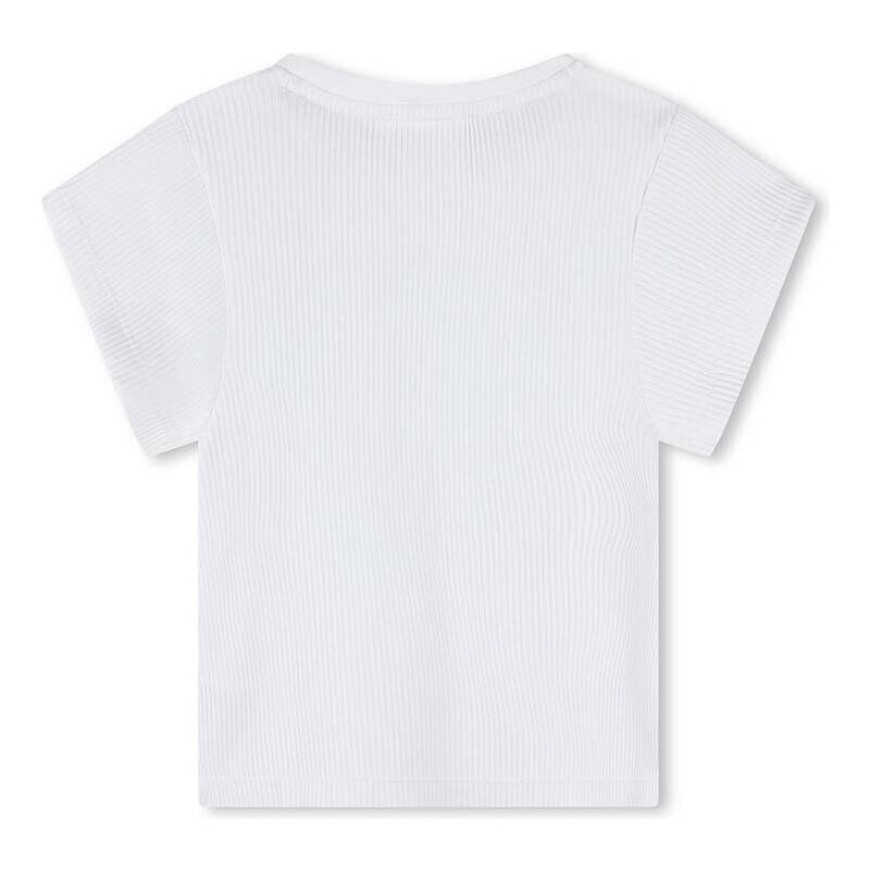 Dětské tričko HUGO bílá barva