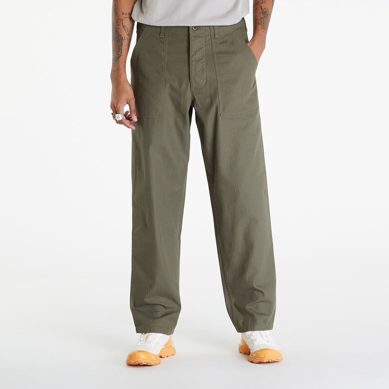 Pánské plátěné kalhoty Nike Life Men's Fatigue Pants Medium Olive/ Medium Olive