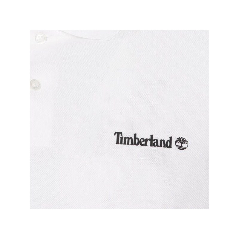 Timberland Tričko Small Logo Print Tričko Muži Oblečení Polo trika a trička TB0A5QQ61001