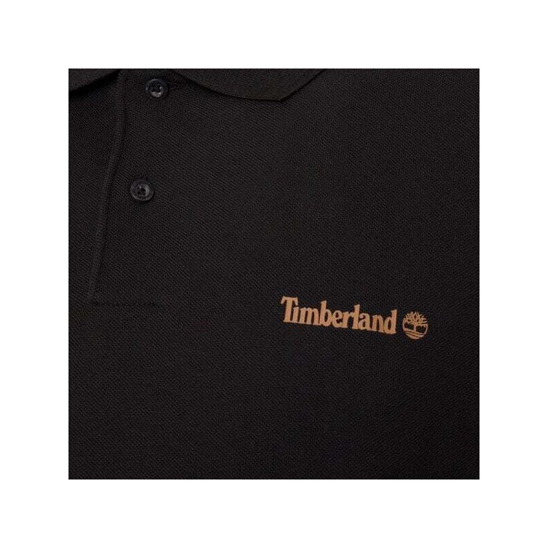Timberland Tričko Small Logo Print Tričko Muži Oblečení Polo trika a trička TB0A5QQ60011
