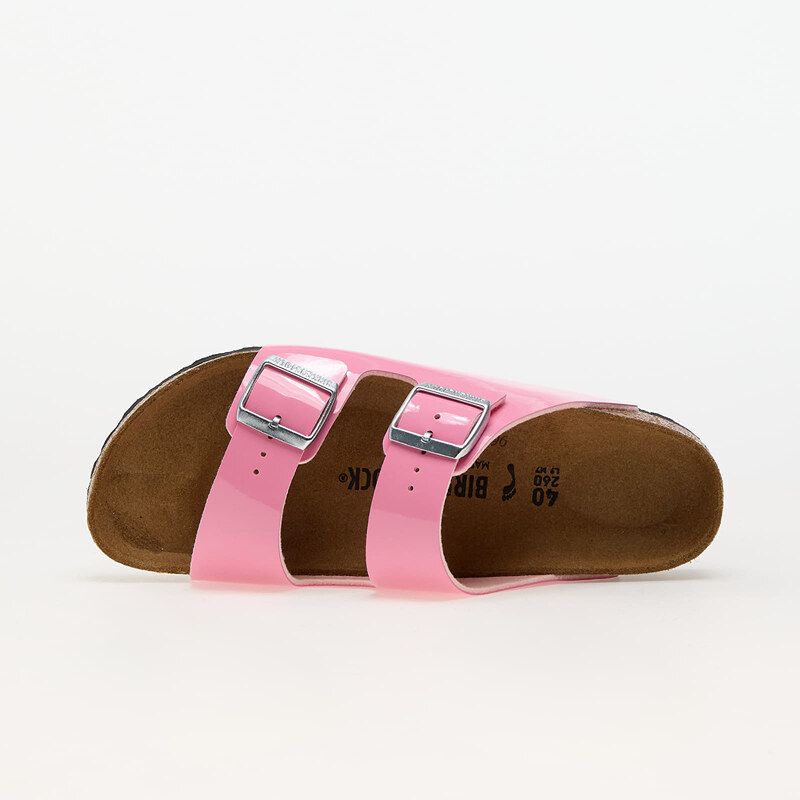 Birkenstock Arizona Birko-Flor Patent Patent Candy Pink/Black