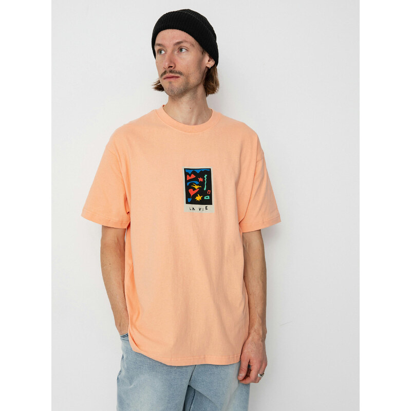 Volcom Fa Arthur Longo 3 Lse (salmon)růžová