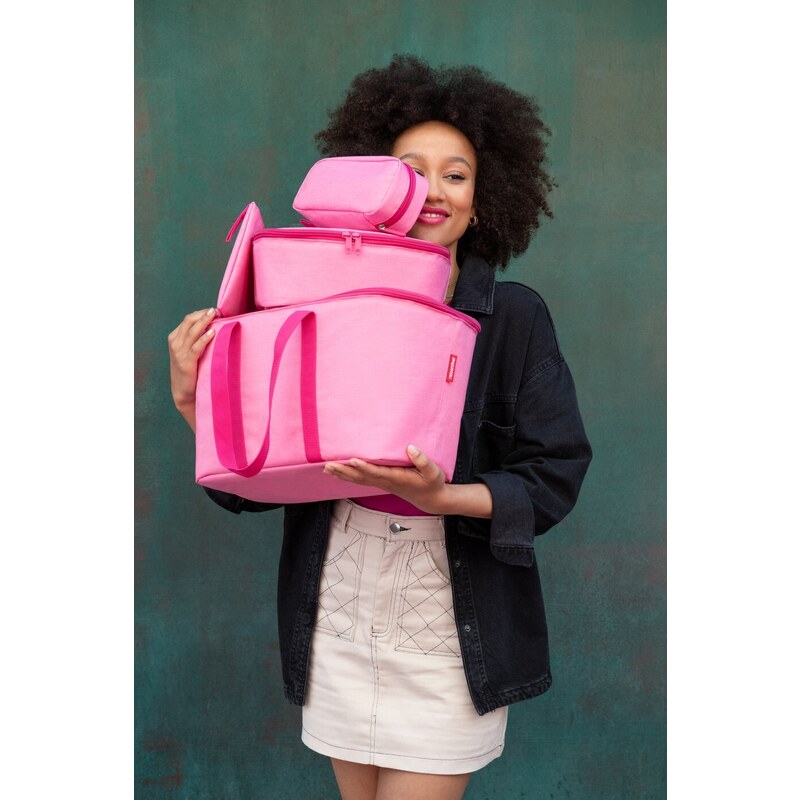 Termobox Reisenthel Coolerbag S pocket Twist pink