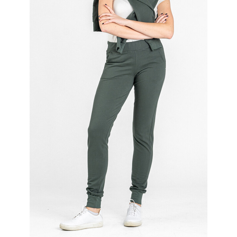TallGuys Dámské prodloužené tepláky | Khaki 91395238