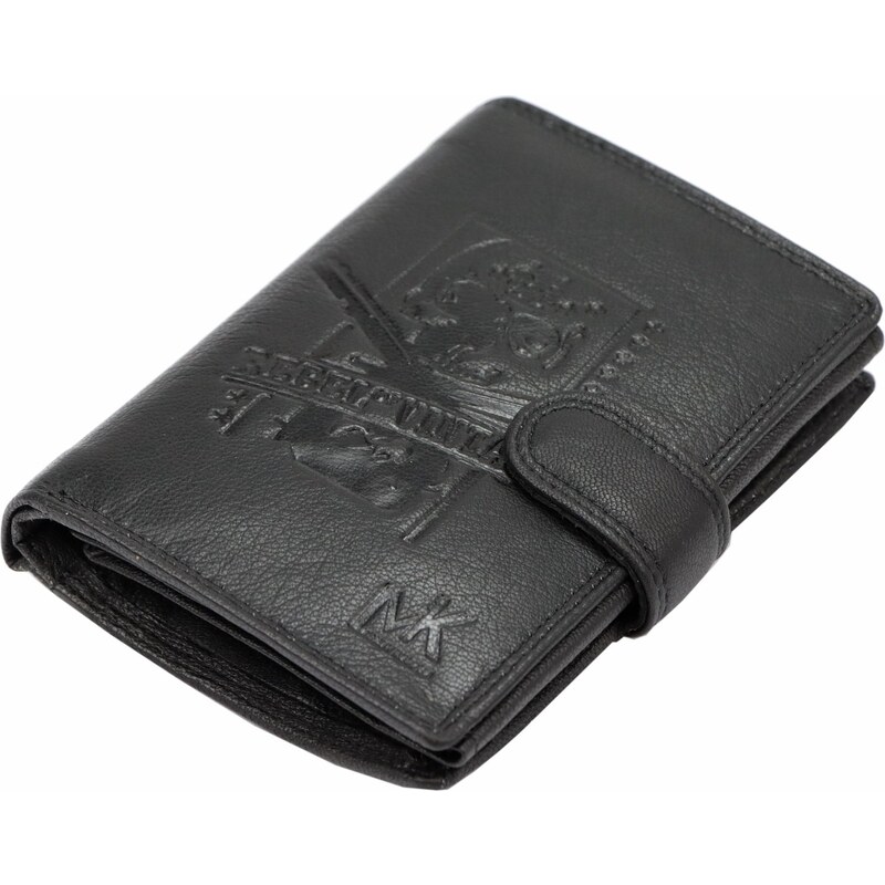 Pánská kožená peněženka Money Kepper TCC 5601B-6 RFID černá
