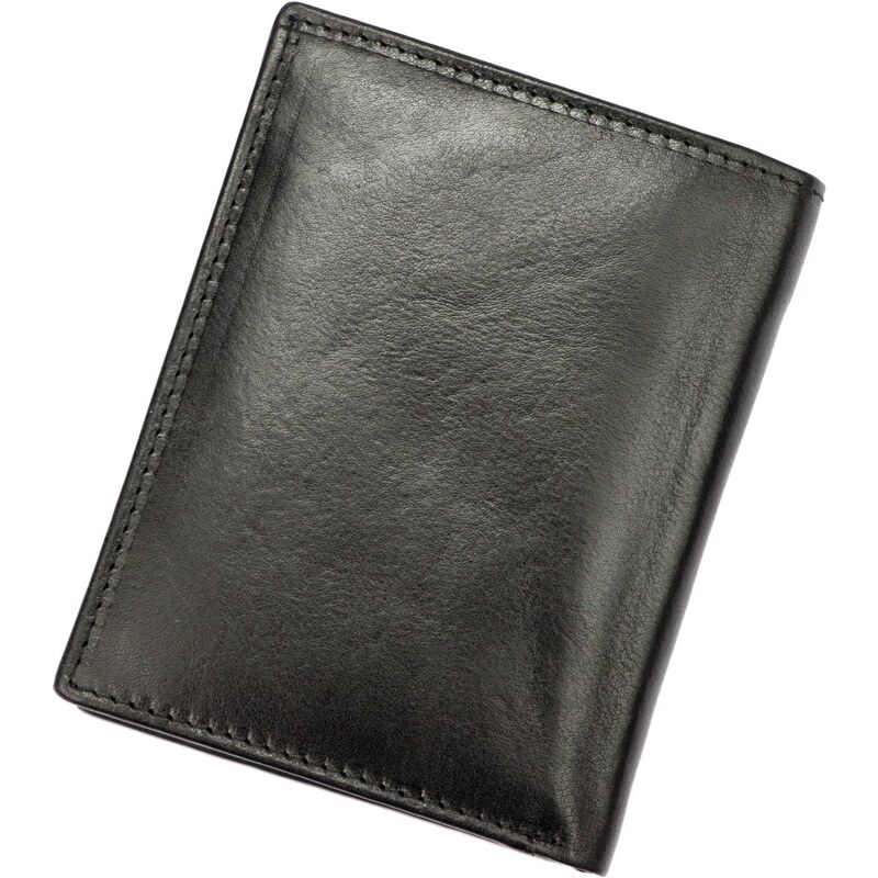 Pánská kožená peněženka Nordee ADL02-N4-VT černá