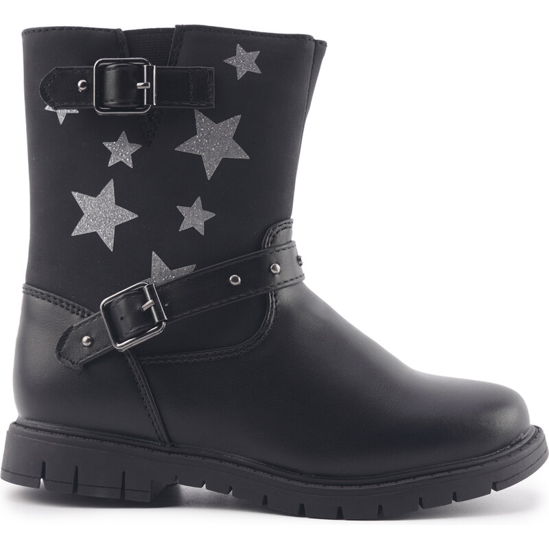 Polaris 626181.P3PR BLACK Girl Basic Casual Boots