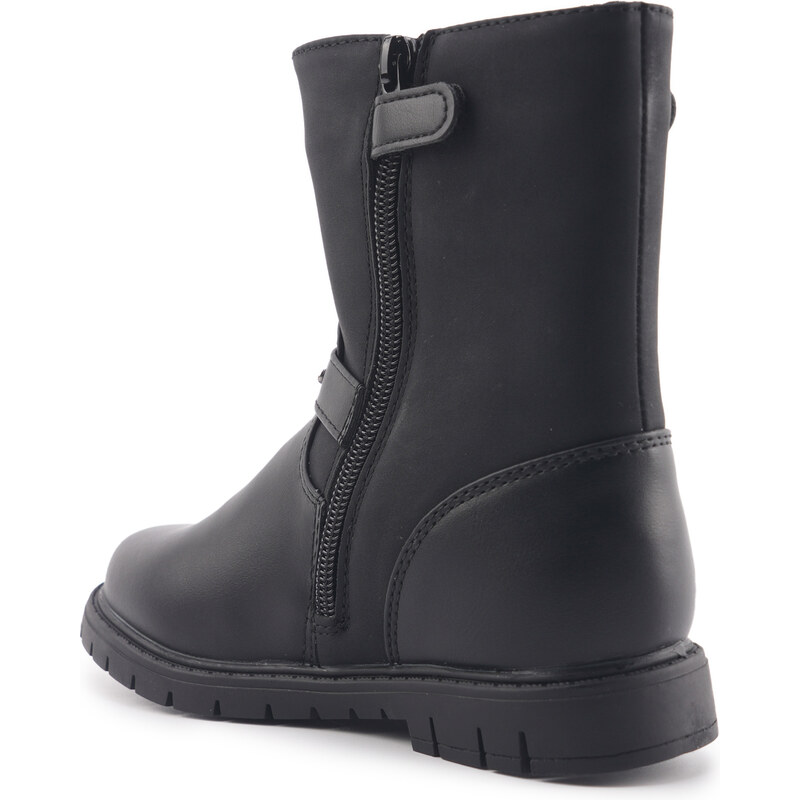 Polaris 626181.P3PR BLACK Girl Basic Casual Boots