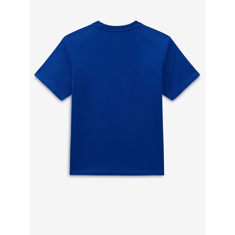 Modré klučičí tričko VANS Left Chest Logo - Kluci