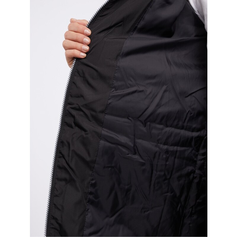 Černý dámský zimní prošívaný kabát VERO MODA Liga - Dámské