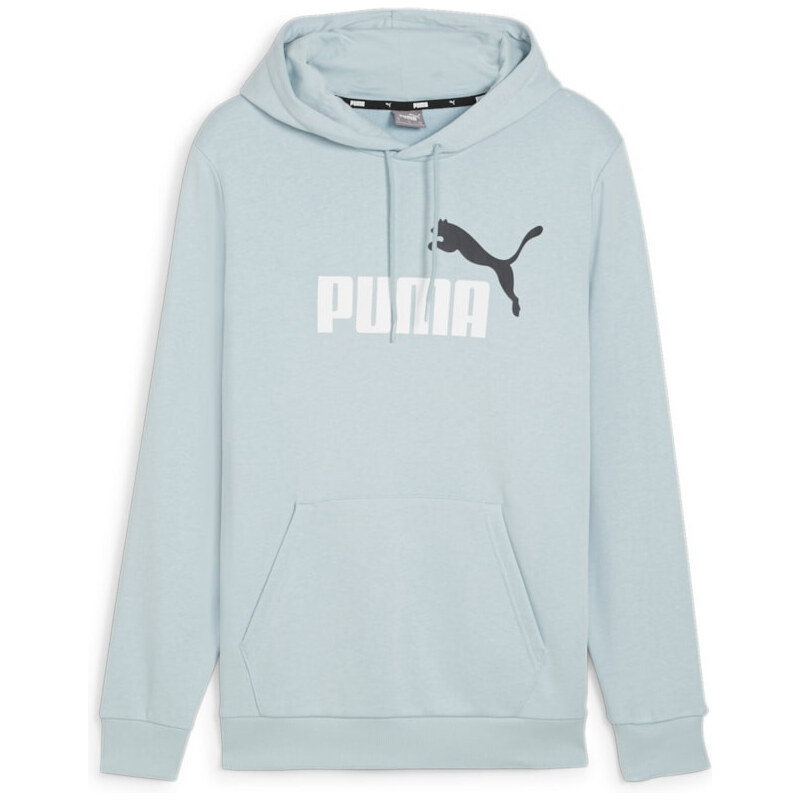 Puma ESS+ 2 Col Big Logo Hoodie TR blue