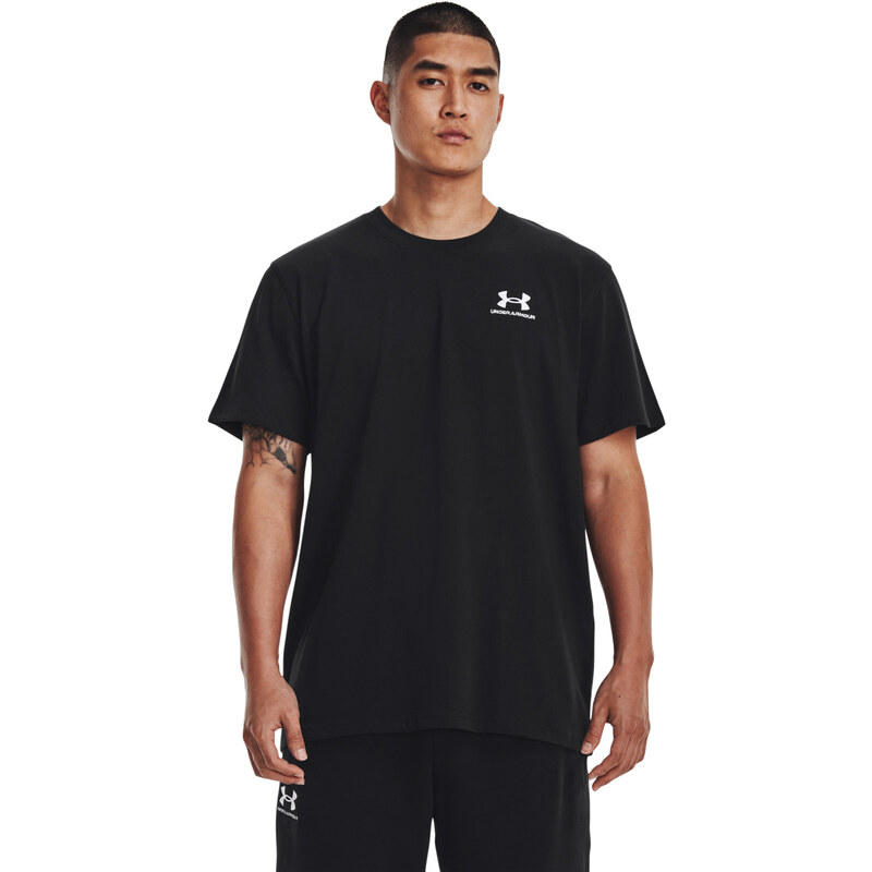 Under armour ua m logo emb heavyweight ss-blk Black 001