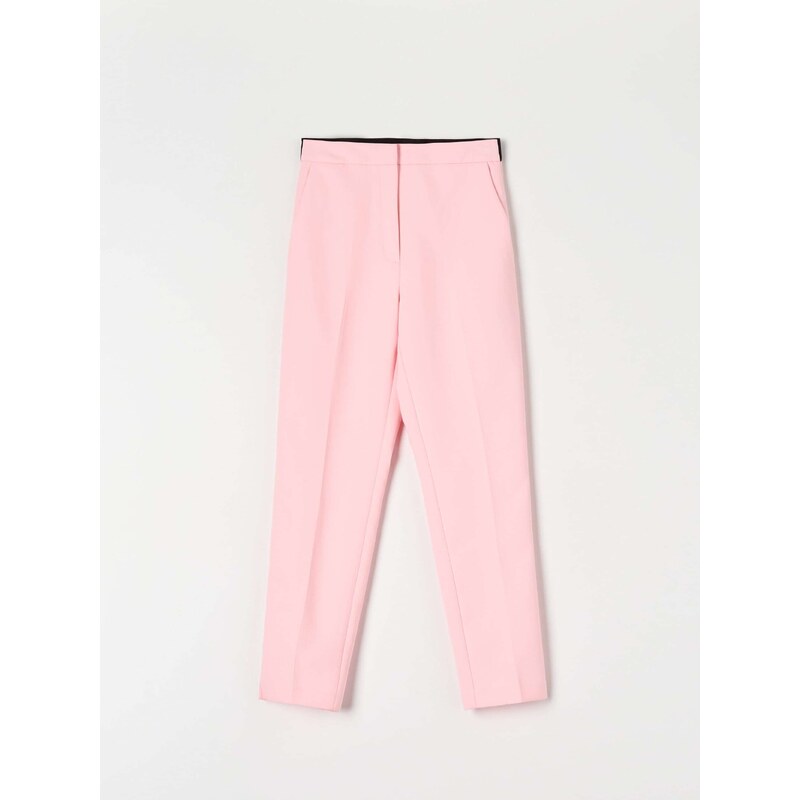 Sinsay - Cigaretové kalhoty - pastelová růžová