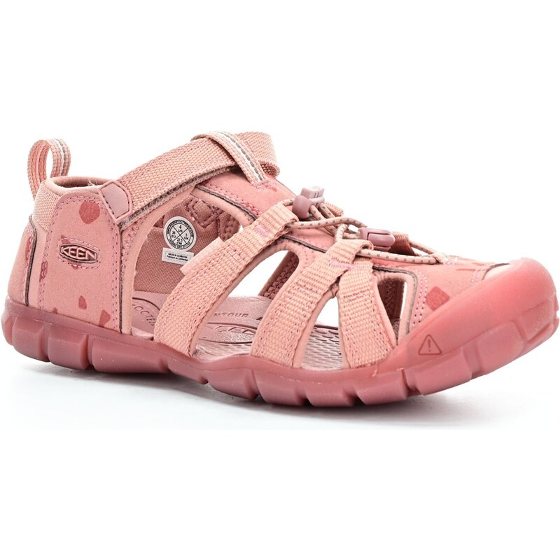 Keen Seacamp II Dark Rose AD (CNX) barefoot sandály