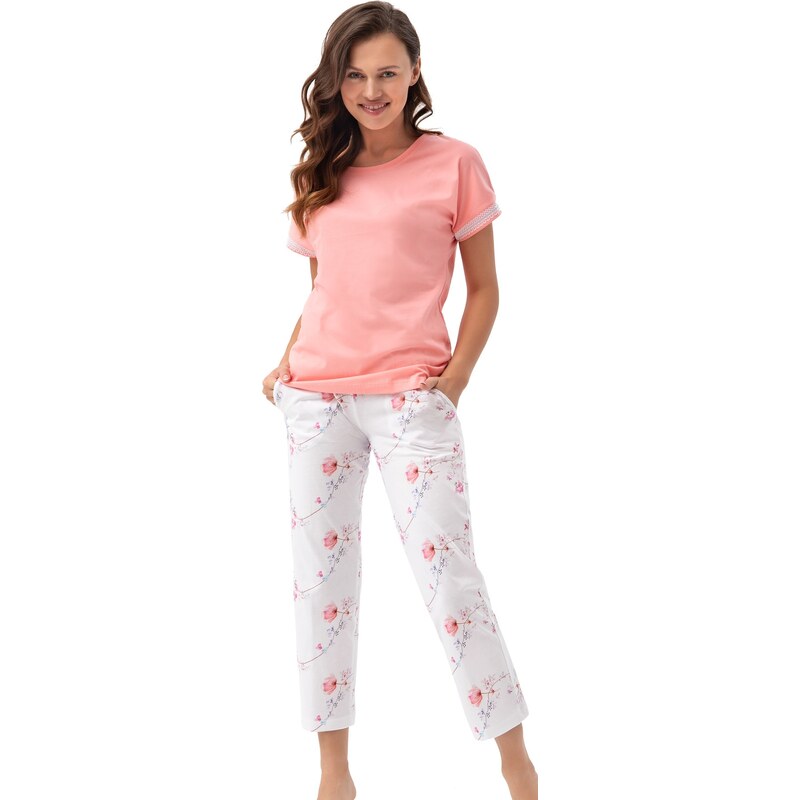 Dámské pyžamo 667 Luna - růžové