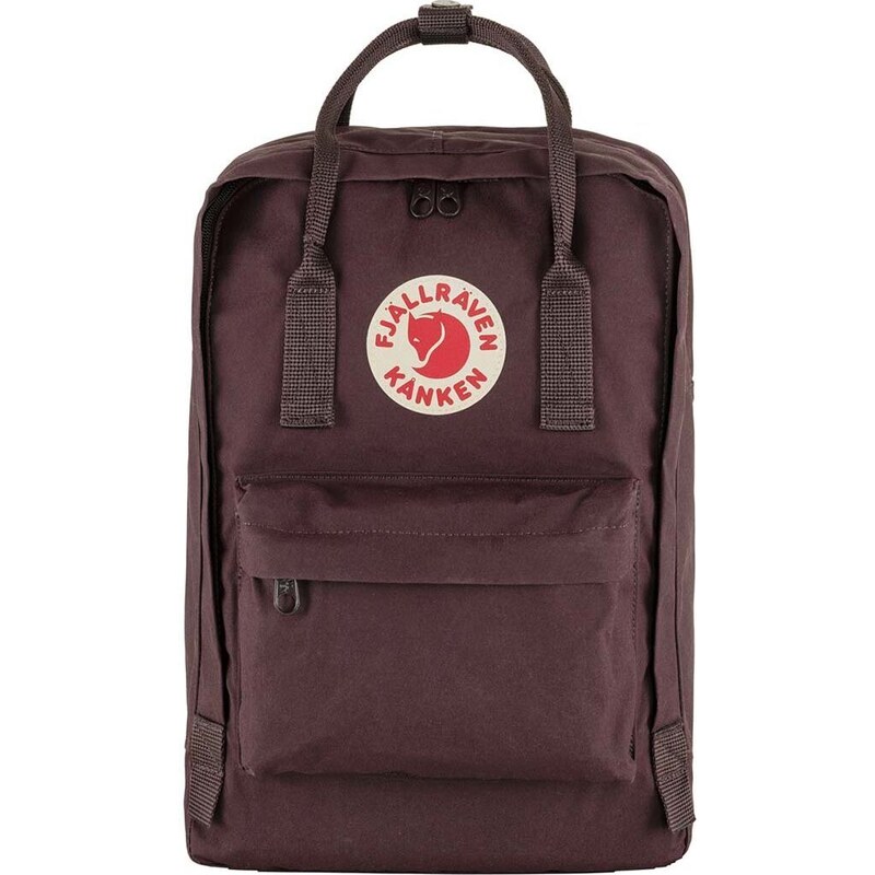 Batoh Fjallraven Kanken Laptop fialová barva, velký, s aplikací, F23524