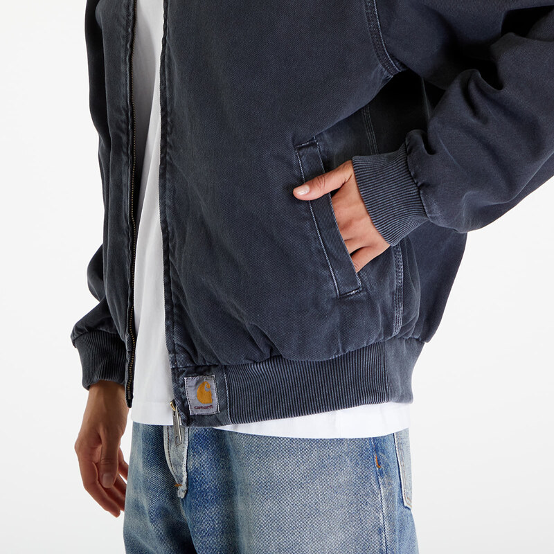 Carhartt WIP OG Santa Fe Bomber UNISEX Black Stone Dyed