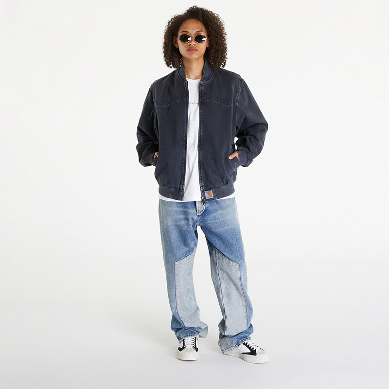 Carhartt WIP OG Santa Fe Bomber UNISEX Black Stone Dyed