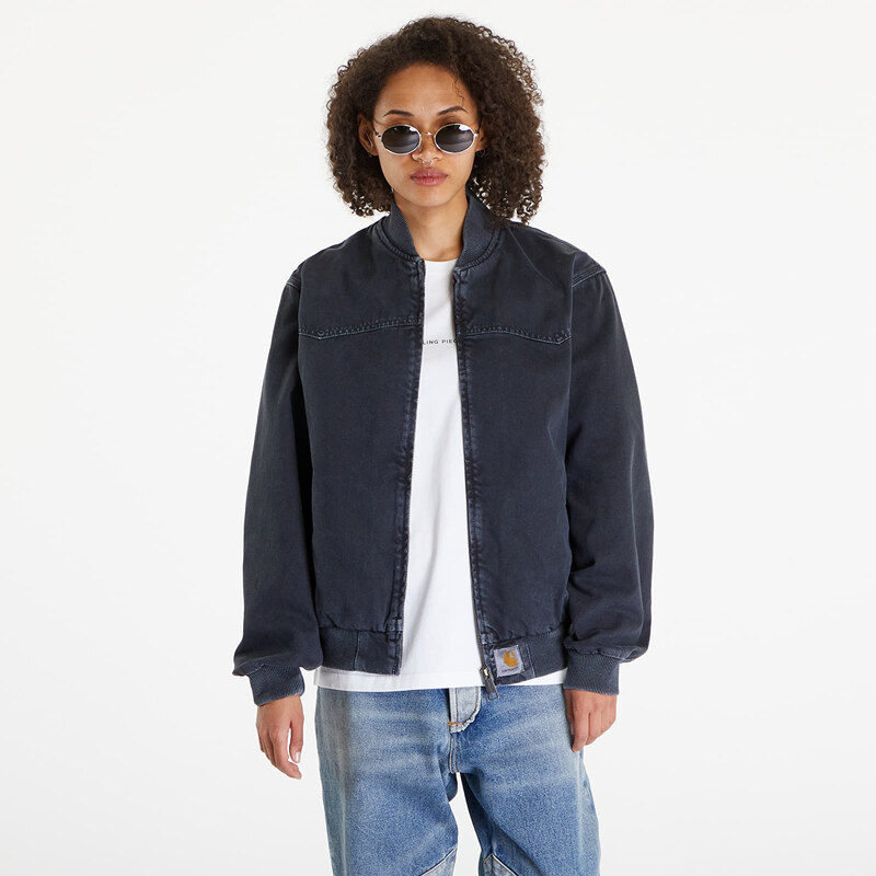 Carhartt WIP OG Santa Fe Bomber UNISEX Black Stone Dyed