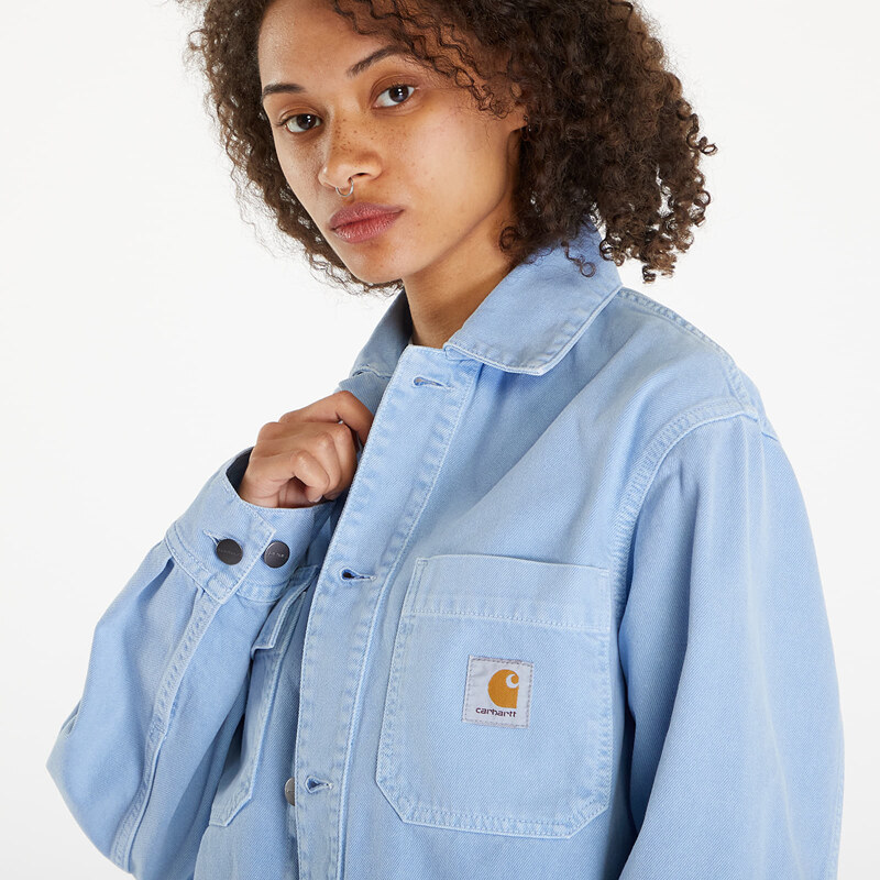 Carhartt WIP Garrison Coat UNISEX Frosted Blue Stone Dyed