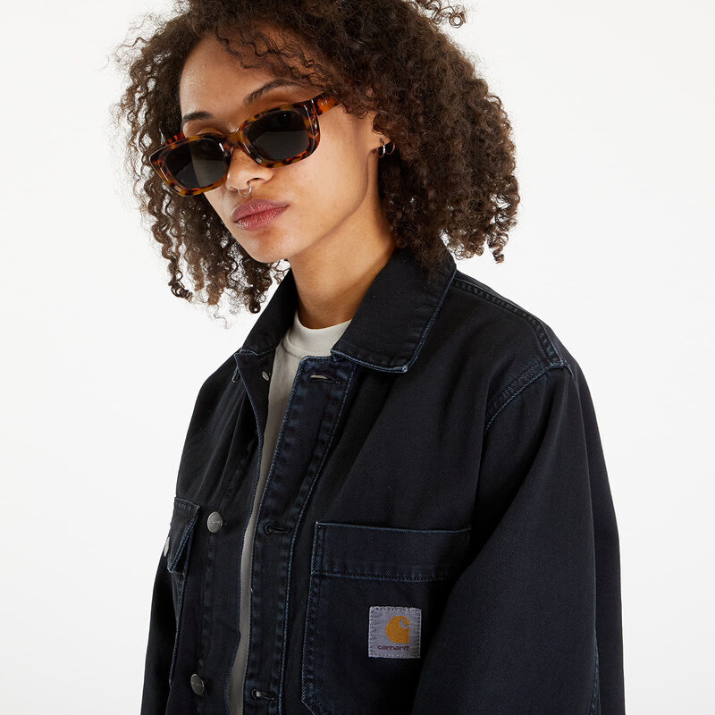 Carhartt WIP Garrison Coat UNISEX Black Stone Dyed