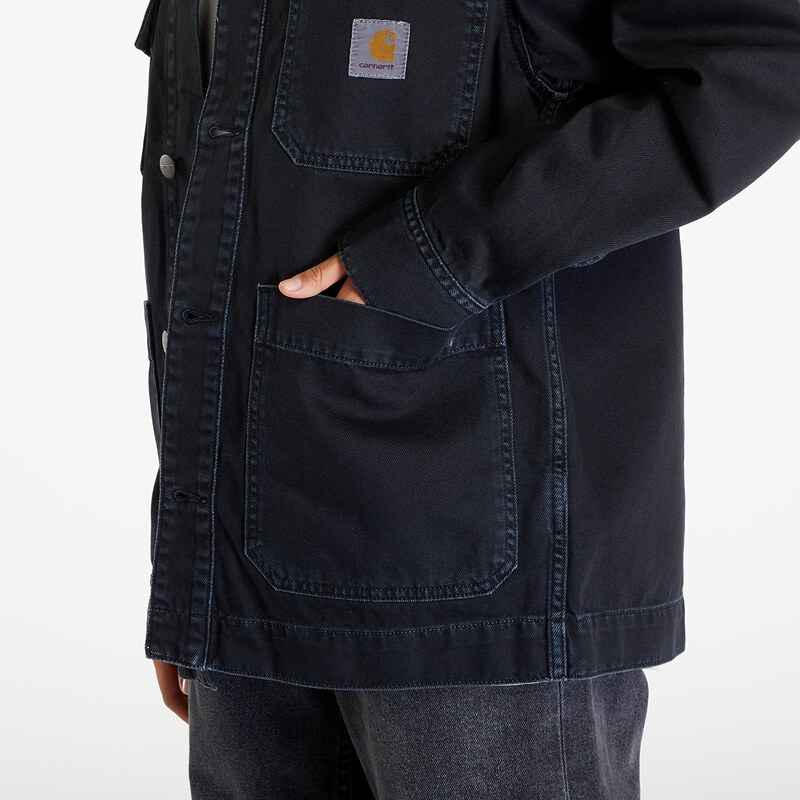 Carhartt WIP Garrison Coat UNISEX Black Stone Dyed