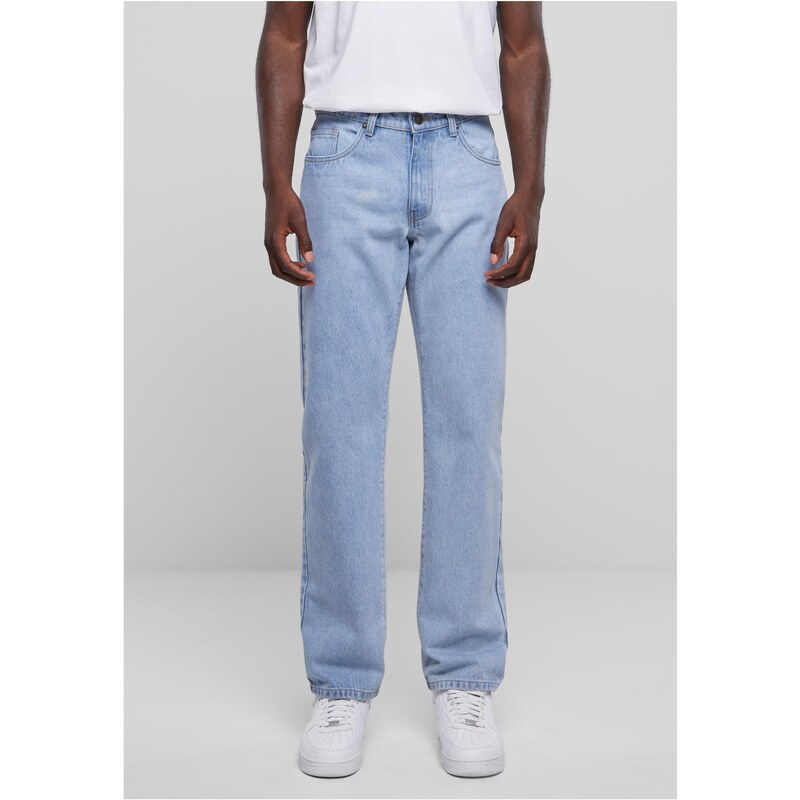 Urban Classics Pánské džíny Straight Fit Heavy Ounce světle