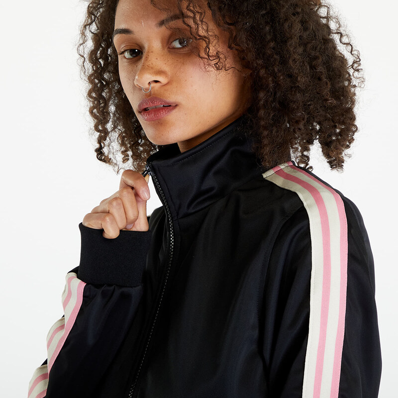 Dámská mikina Urban Classics Ladies Retro Track Jacket Black