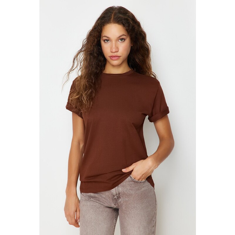 Dámské tričko Trendyol Boyfriend 107046449