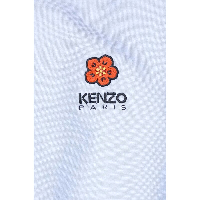 Bavlněná košile Kenzo Boke Flower Crest Casual Shirt regular, s límečkem button-down, FD55CH4109LO.64