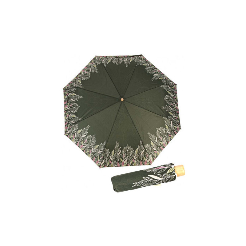 Doppler NATURE MINI Intention Olive FSC - dámský EKO deštník 68419622