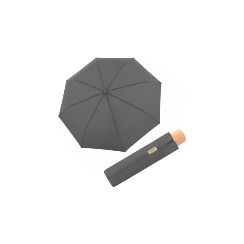 Doppler Nature Mini uni slate grey FSC - EKO deštník