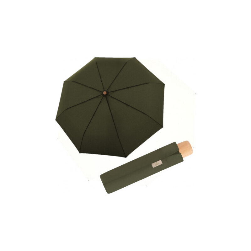 Doppler Nature Mini uni deep olive FSC - EKO deštník 68419619