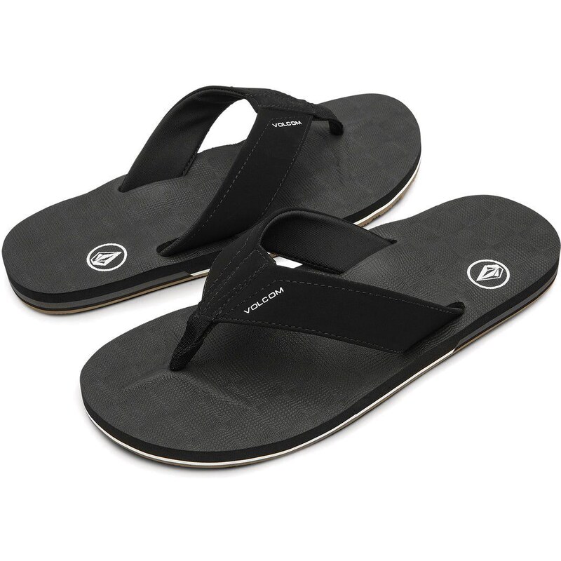 volcom Pánské žabky victor sandals black