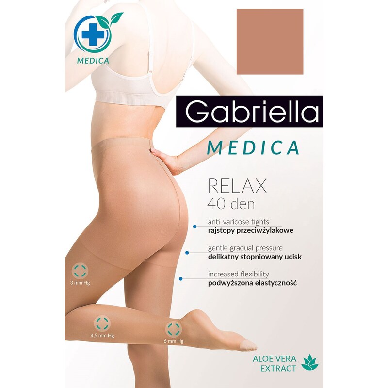 Punčochy Gabriella Medica Relax 40 DEN Code 111